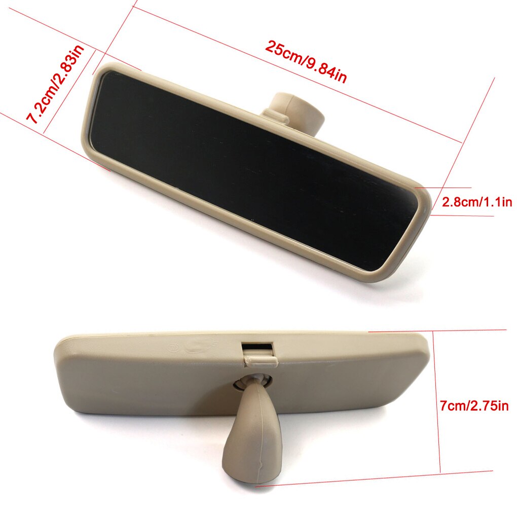 Car Rear View Mirror Front Rearview Attachment Sedans SUV Interior Back Viewer Parts Driving Automobile Accessories