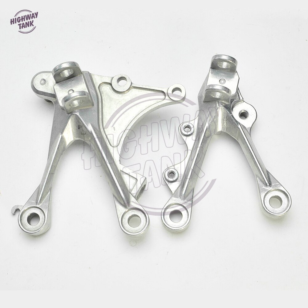 Motorrad Vorne Fußrasten Fußrasten Halterung Kit Motor Fuß Rest Pedal fall für KAWASAKI NINJA ZX6R ZX-6R 05-08 ZX636 05-06