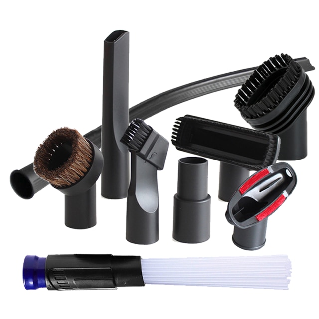 Universal Vacuum Nozzle Suction Brush Head for 32mm 35mm 1 1/4in 1 3/8in Vacuum Cleaner Accessories Crevice Tool for Bed Sofa: HXL2175