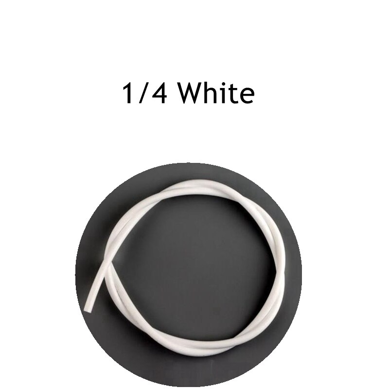 5m/viel 1/4'' 3/8'' PE Rohr Weiß/verrotten/Blau/Schwarz/transparent Lebensmittel Klasse flexibel haushalt RO Wasserfilter Schlauch Sanitär: 1 4 weiß