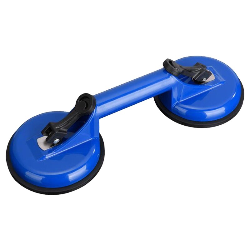 HTHL-Double Claw Aluminum Alloy Suction Cup Glass Suction Cup Two Claw Vacuum Glass Suction Cup Powerful Ceramic Tile Lifter: Default Title