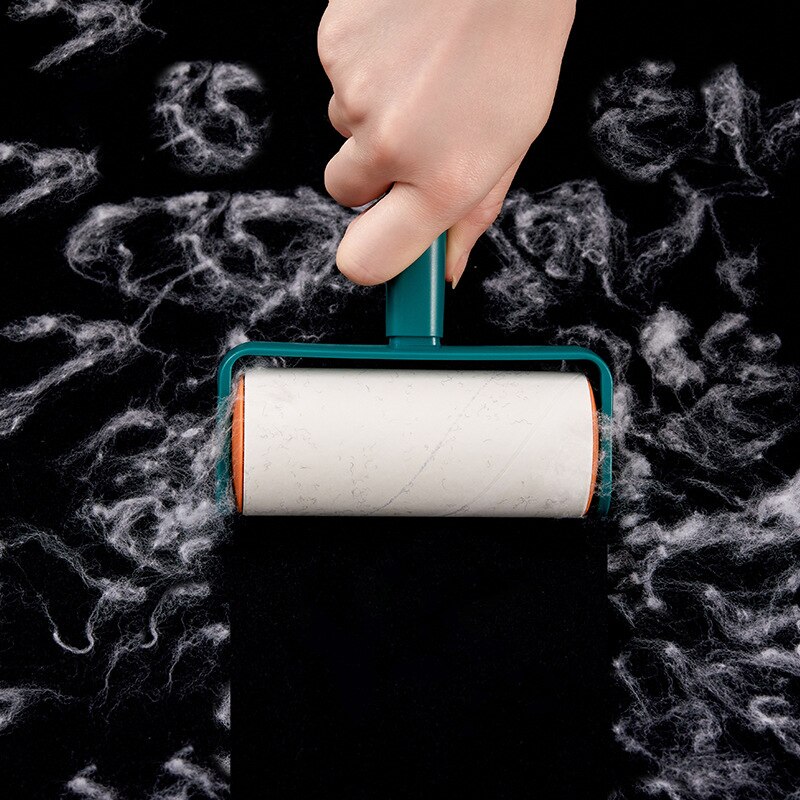 3 Color Reusable Lint Remover Dust Cleaner Sticking Roller For Clothes Pet Hair Remover Cleaning Household Dust Wiper Tools