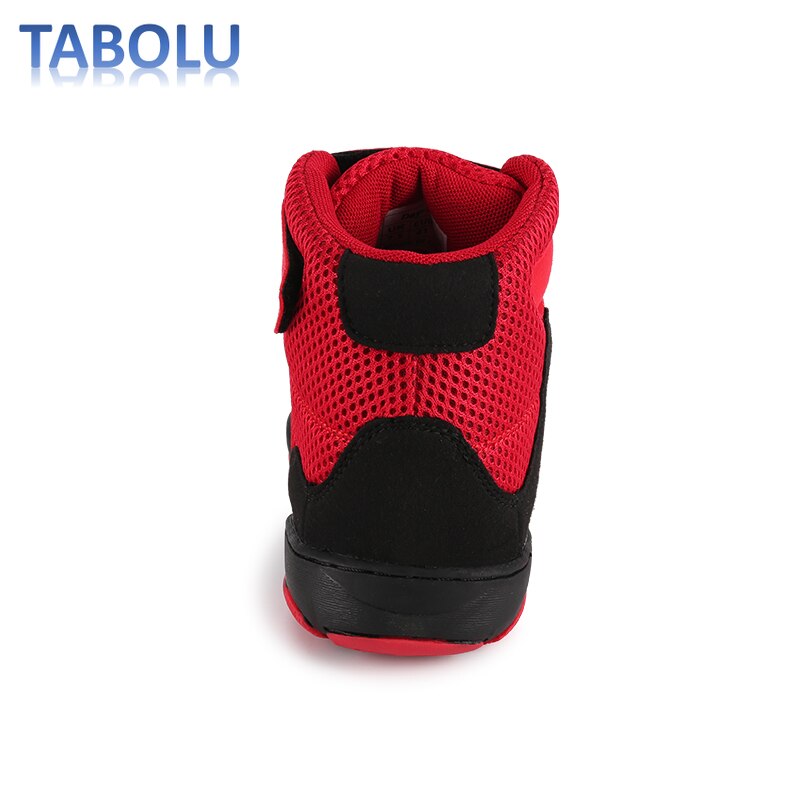 Men High Top Anti Skid Wrestling Shoes Women and Men Wrestling Boxing Shoes Competition Shoes Outdoor Breathable Sneakers Men