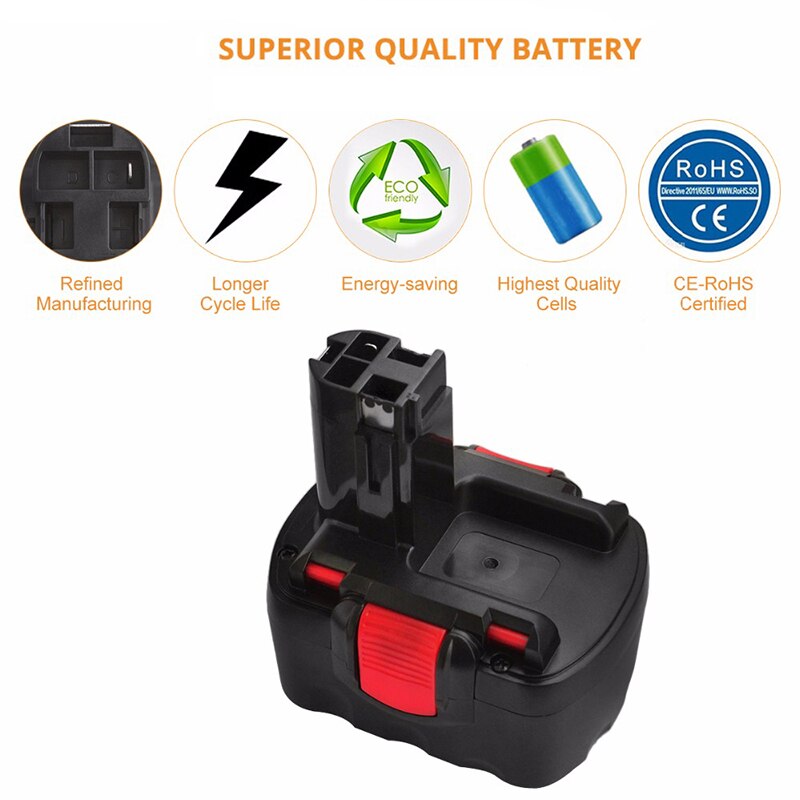 For Bosch 12V 9800mah PSR 1200 Rechargeable battery GSR 12V 9.8AH AHS GSB GSR 12V E-2 BAT043 BAT045 BAT046 BAT049 BAT120 BAT139