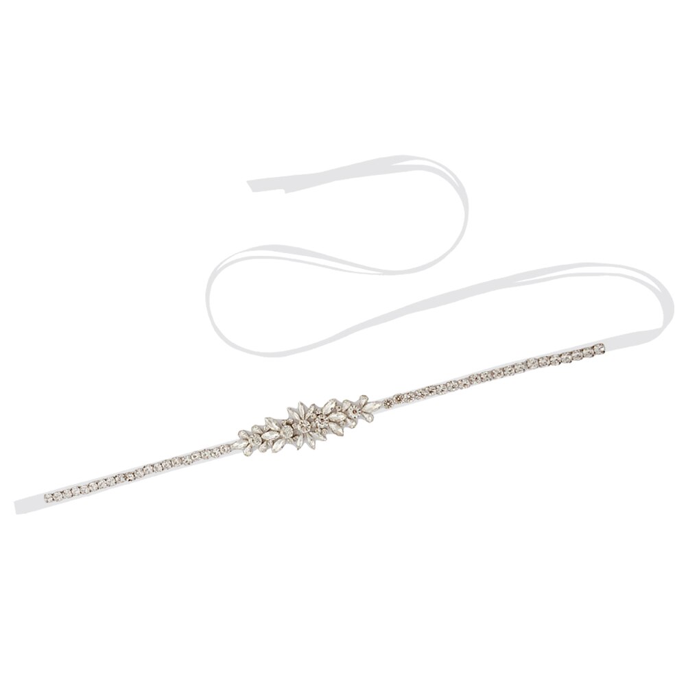 S166 Bruiloft Riem: white