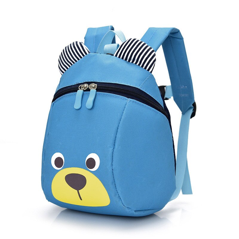 freundlicher Rucksack Anti-verloren Leinwand Tasche Karikatur Ebene Bär aufbringen Kindergarten freundlicher Baby Schule Taschen H9