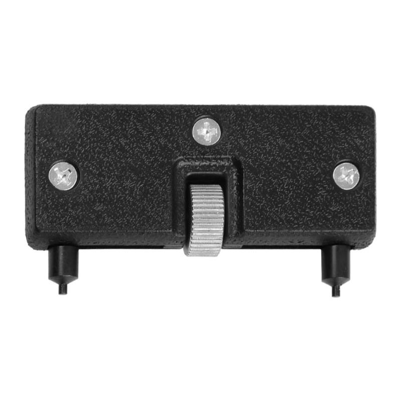 Adjustable Watch Opener Back Case Press Closer Remover Two Feet Opening Screw Wrench Watchmaker Tools: Black
