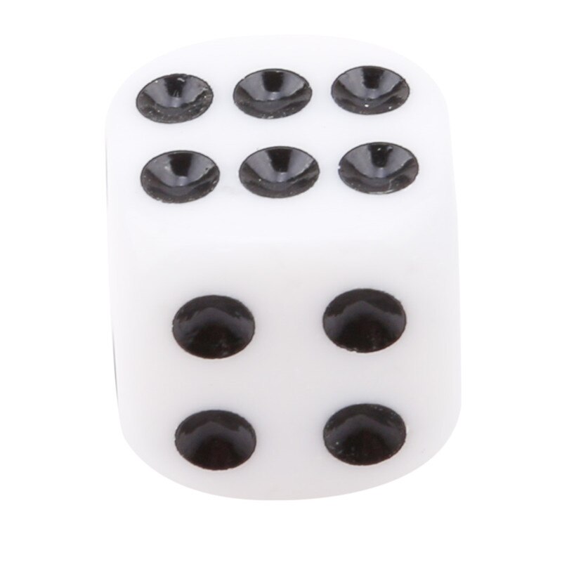 2pcs Flat Russian Dice Easy Magic Close-up Magic Trick Easy To Learn Mini Magic Props Toys Fun Toy Classic Toys
