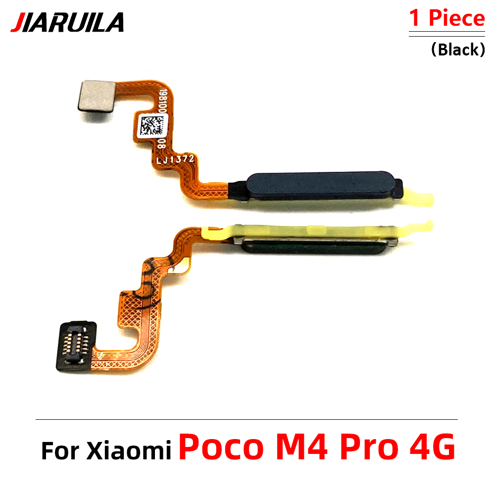 probado para Xiaomi Poco X3 NFC X3 Pro M4 Pro 4G 5G Sensor de huellas dactilares escáner Touch ID conectar placa base botón de inicio Flex: Rosa