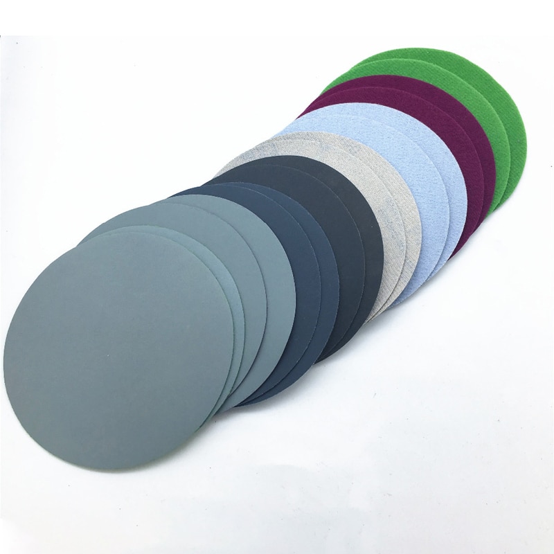 20Pcs Polijsten Schuurpapier 75Mm 800//1500/2000/3000 Grit Hout Polijstmachine Zand Papier Water Droog Schuren Discs vel