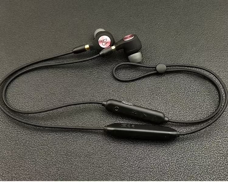 BO H5 auriculares originales cambiados a MMCX auriculares con cable DIY bobina dinámica de alta fidelidad auriculares MMCX con Cable Bluetooth: Azul