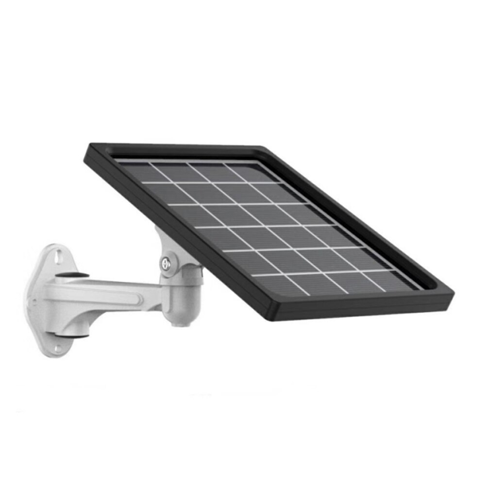 GPS Solar Battery Panel Automatically Recharging Fence Landscape Light Monitor External Battery Charging Board Charger: Black