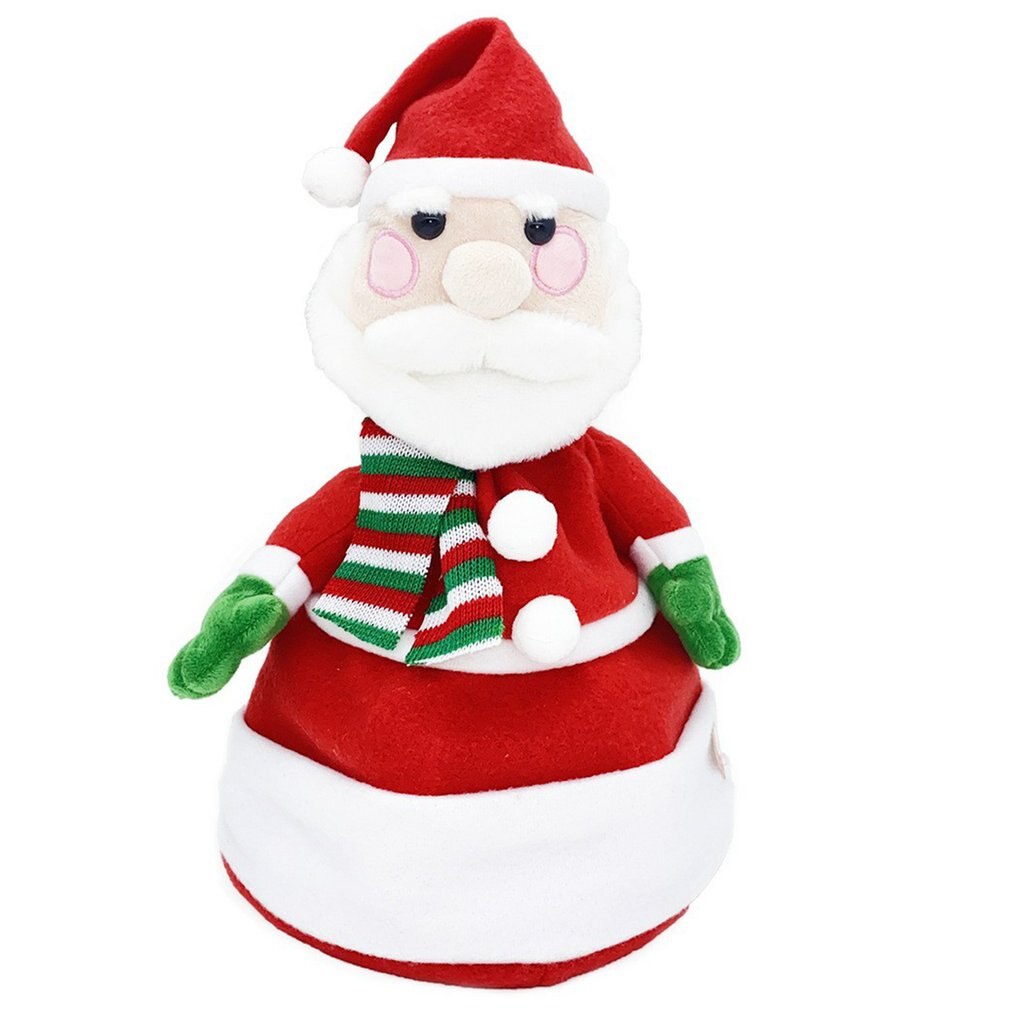 Kerstman Zingen En Dansen Kerst Elektrische Knuffel Sneeuwpop Kerst Elanden Blazen Saxofoon Zal Zingen En Dansen: Santa Claus