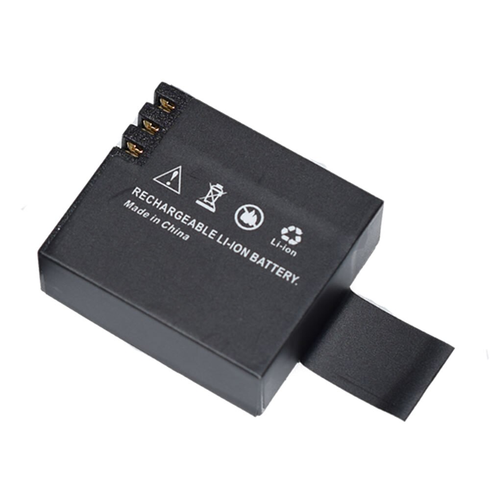 2x PG1050 1050 Camera Batterijen Voor Sjcam SJ4000 SJ5000X Eken H9 H9R H8R H8: 1 Battery