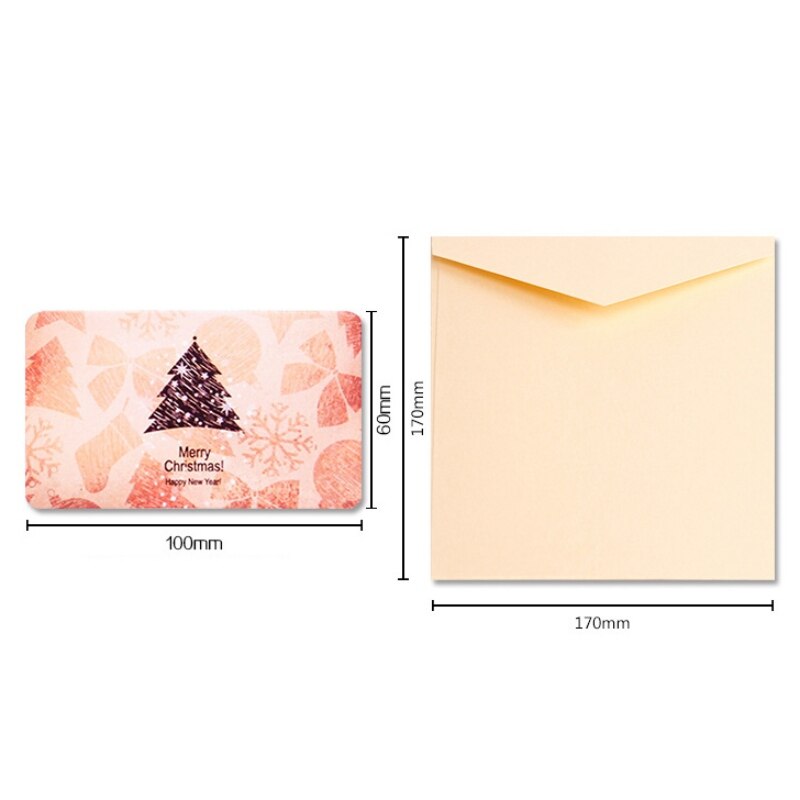 3d invitationskort med postkortkonvolut jule lykønskningskort glædelig jul popup folde lykønskningskort