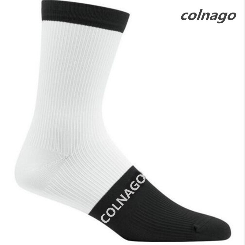 S005 unisex sykkelsokker høy elastisitet utendørs sport slitesterke sokker deodorisering pustende for 6 farger valgfritt