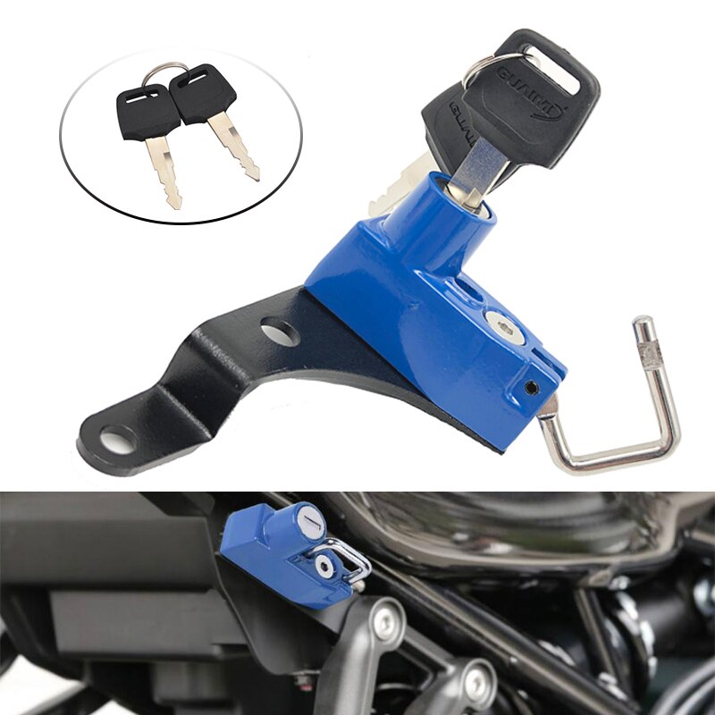 Motorrad Helm Lock Kit mit 2 Schlüssel für Suzuki SV650 /ABS Motorrad Helm Schloss Motorrad zubehör
