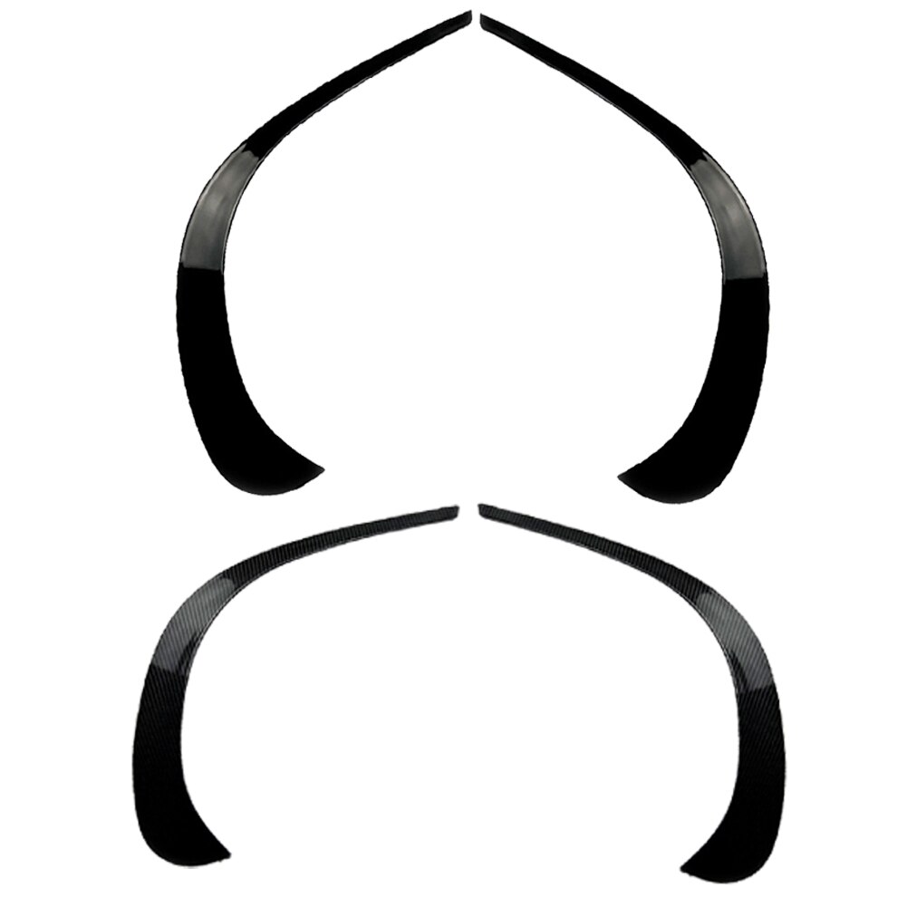 For Mercedes Benz GLC X253 GLC260 GLC300 Car Front Bumper Spoiler Air Vent Outlet ABS Trim Cover