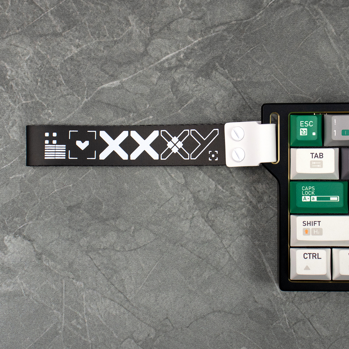 Universal Keyboard Straps Customization Snap Strap 60he Snap Straps For Mechanical Keyboards Wooting Wooting Keyboard Decoration: Yellow