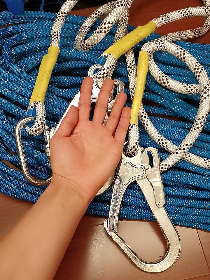 Safety Lanyard High-altitude Work Safety Rope Accessories for Safety Belt Fall Protection Rope