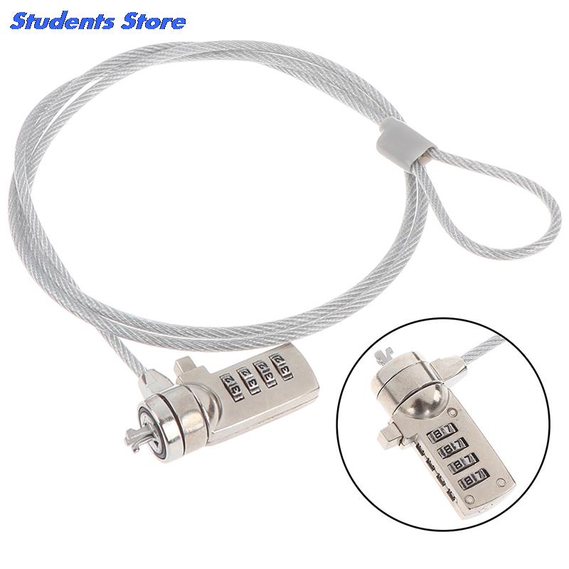 4 Digit Security Password Computer Lock Anti-theft Chain For Notebook PC Laptop Anti-theft Lock Combination Security Lock