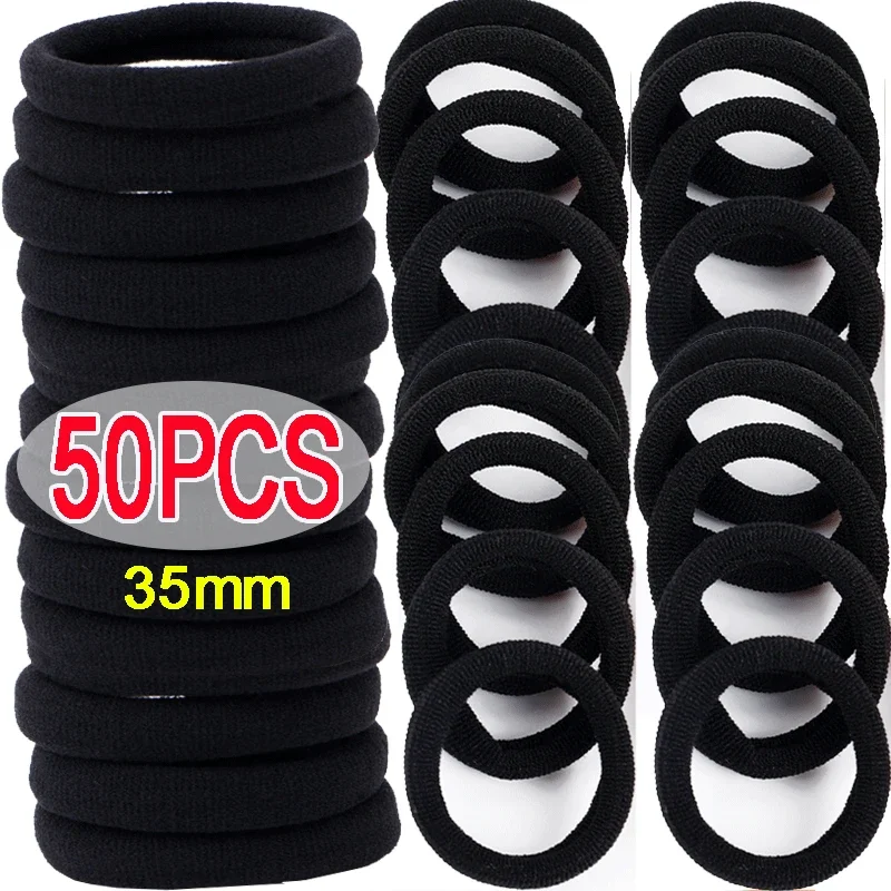 Bandas para el cabello de alta elasticidad para mujeres y niñas, diadema negra, lazos de goma, coleteros, diadema para niños, accesorios para el cabello: Lavanda