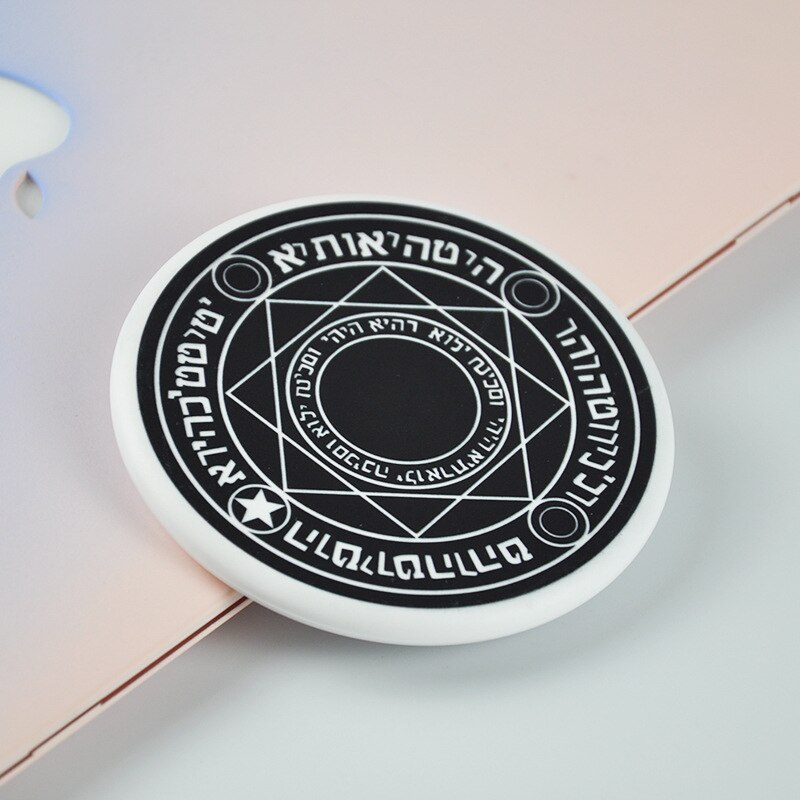 10W quick charge mobile wireless charger for iphone 12 11 XR XS 8 plus magic circle wireless charger for samsung huawei: 4