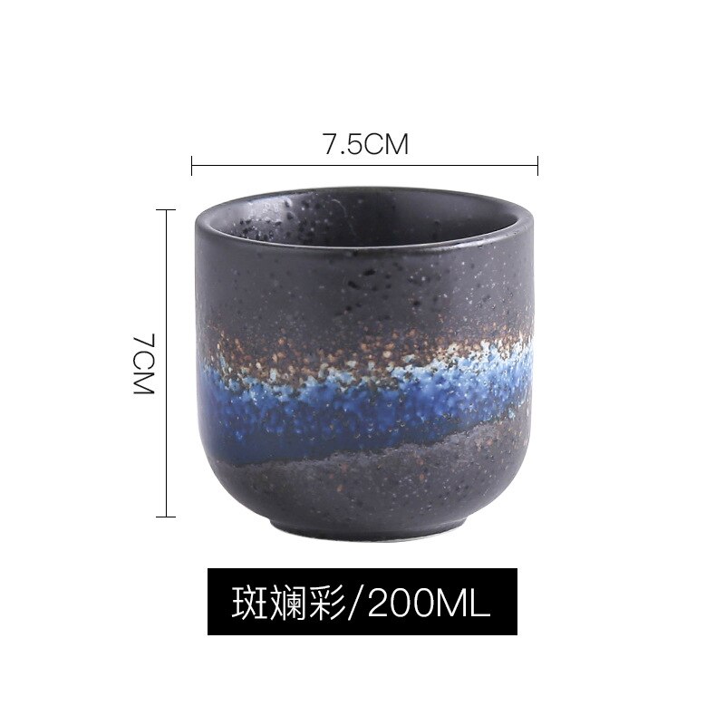 200ml søte japanske rå keramikk melk kopp flammeovn keramiske krus kaffekopper ettermiddagste kopp tazas originales