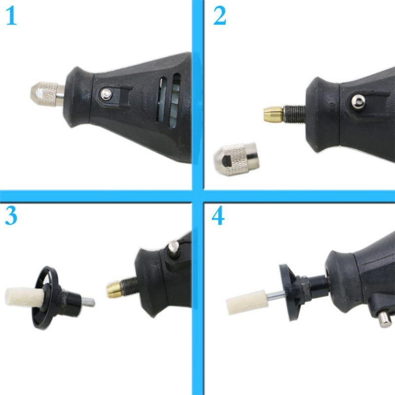 Stofblazer dremel gereedschap accessoires geschikt voor dremel als dremel 3000 blaasstof moeren elektrische slijper