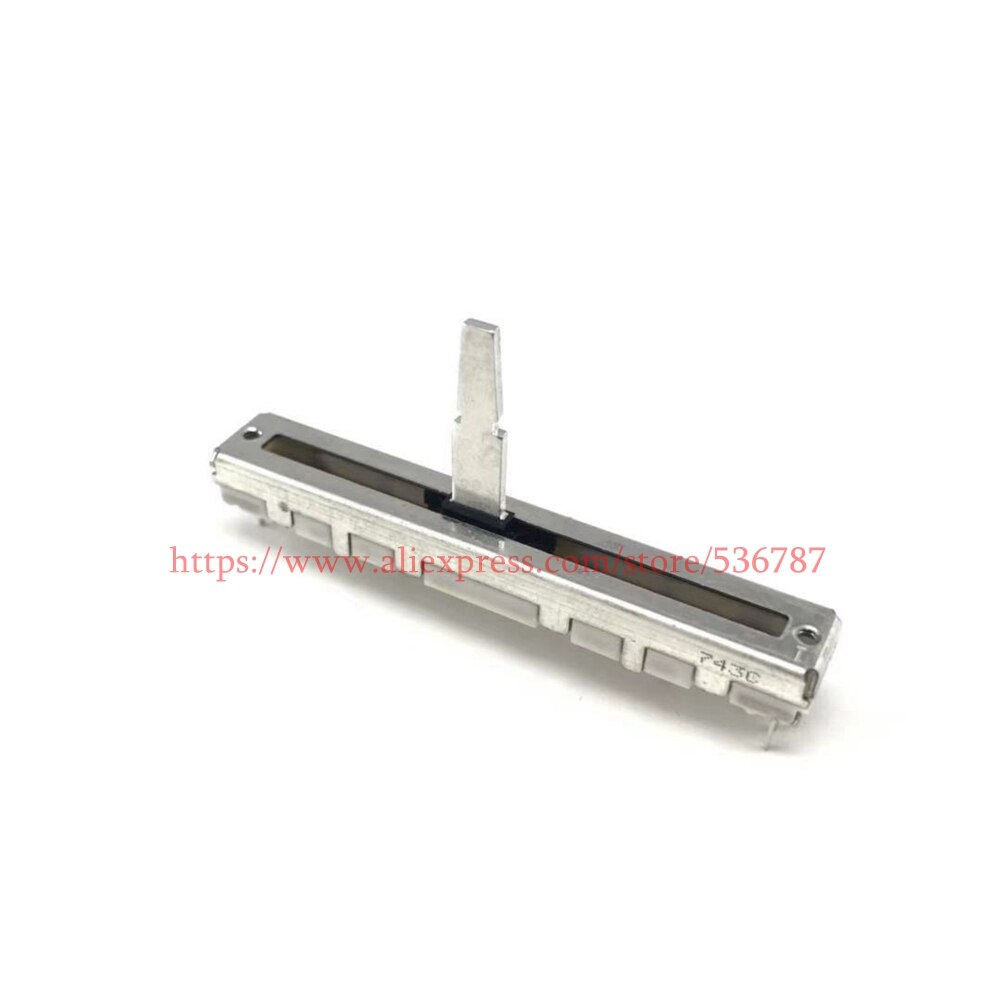 Potenciómetro deslizante de doble unidad para ALPS, 6CM, B10KX2, 10K, DJM600, 600, 439C-10KBX2, 10 unids/lote