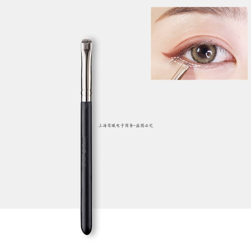 Jaf 1 stk øjenmakeup børste flad eyeliner øjenbryn blending beauty make up børste blødt nylon hår 3 farver til vælg 07 shye: 05