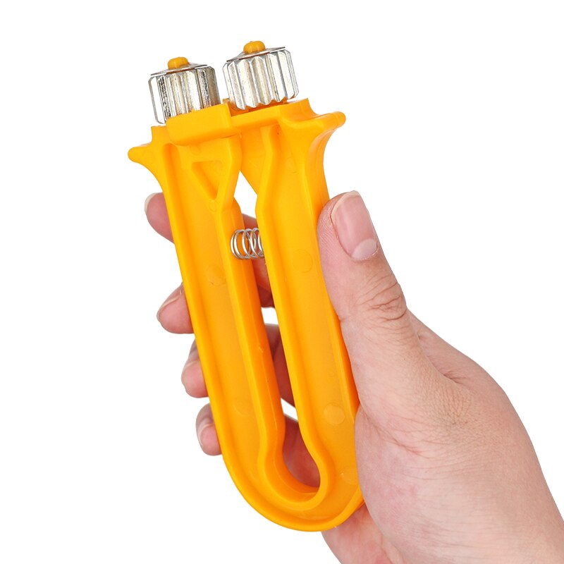 1Pcs 2 In 1 Plastic Wire Tensioner Bee Nest Frame Wire Cable Tensioner Crimping Tool Wear Steel Wire Tensioner Beekeeping Tools