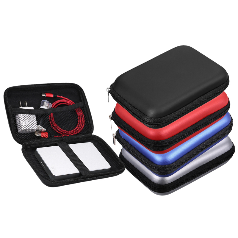 Eva Shockproof 2.53.5 Inch Hard Drive Draagtas Bag 2.5 &quot;3.5&quot; Externe Hdd Power Bank Accessoires Hand carry Travelcase