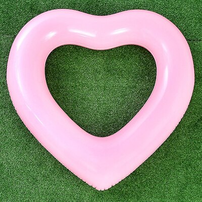 90 cm/120 cm Ring Herz Form Pool Float Rosa Süße Herz Form Schwimmen Ring Spielzeug Pool Float Boje herz Für Erwachsene Kinder Spielzeug: Pink 90 siz