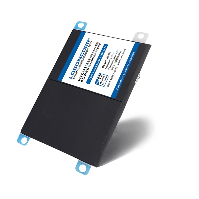 A1484 10500mAh Tablet Battery For iPad 5 Air Air 1 iPad5 A1474 A1475 A1484 A1476 A1822 A1823 A1893 A1954 Replacement Battery