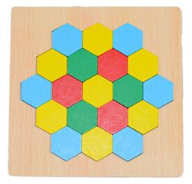 Iq hjärnteaser i trä pussel barn pedagogiskt tangram pussel spel för barn: Modell 5