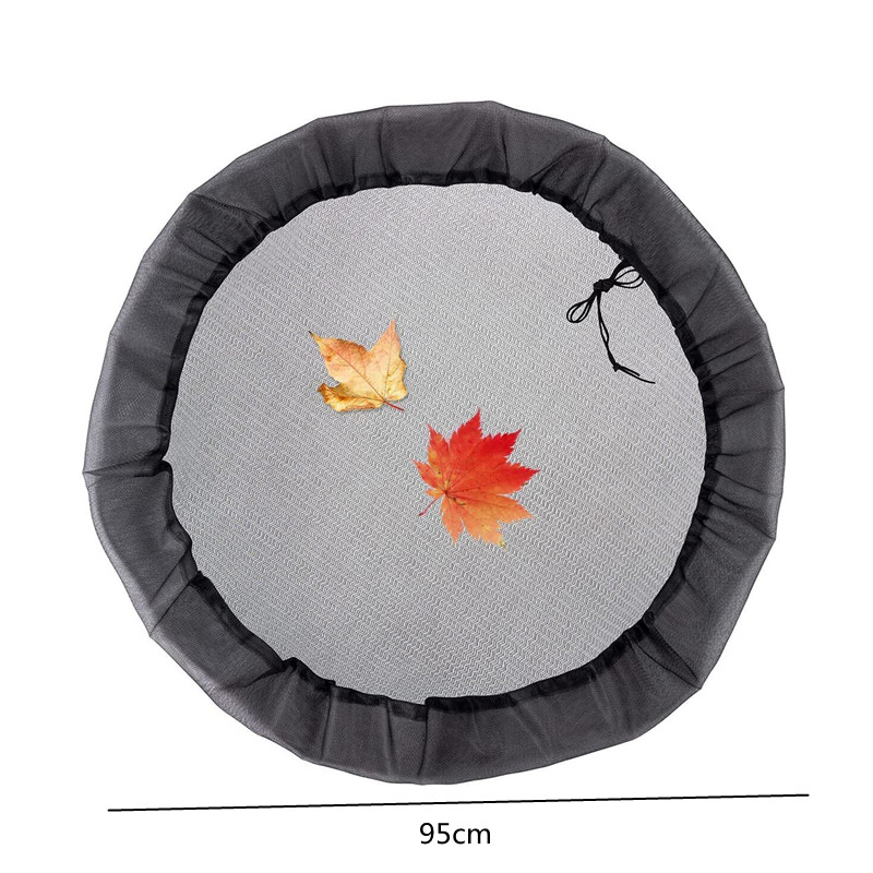 Holdbart net til regnvandstønder, pe-vandopsamlingsspande, tank til regndråbeopsamling, myggebeskyttelse