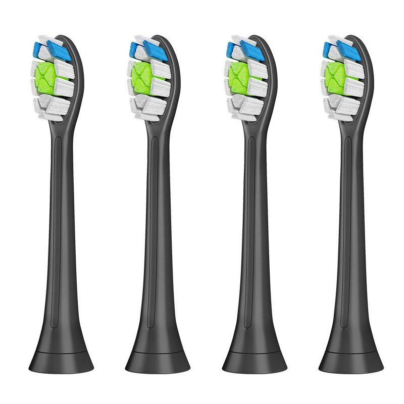 4pcslot Replacement Toothbrush Heads For Nbhbj DiamondClean HydroClean BlackElectric Tooth Brush HeadsHX6064