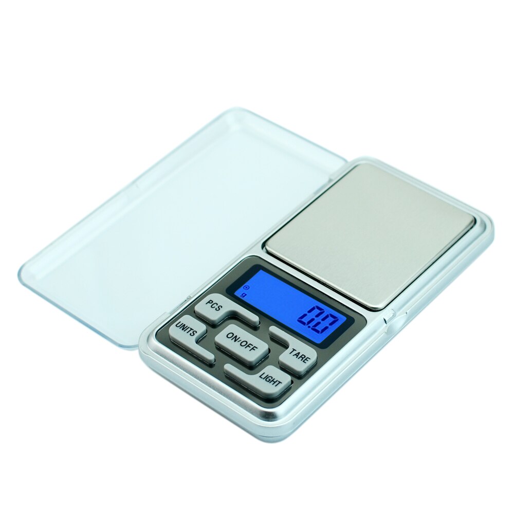 Minibáscula Digital de precisión para joyería, 0,01g, para bisutería dorada, de plata de ley, gramos, para peso de cocina: 01