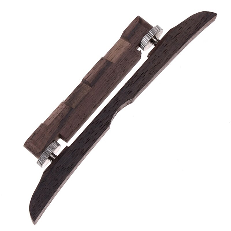 Mandolin Adjustable Rosewood Mandolin Guitar Bridge for Mandolin Musical Instruments Mandolins Accessories Bridge