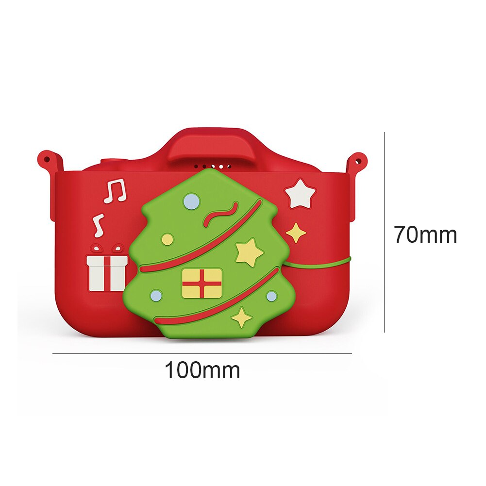 Nette Weihnachten Mini freundlicher Kamera 2 zoll 40MP IPS Farbe Bildschirm HD Digitale Spielzeug Durchführung Handheld Kamera Elemente