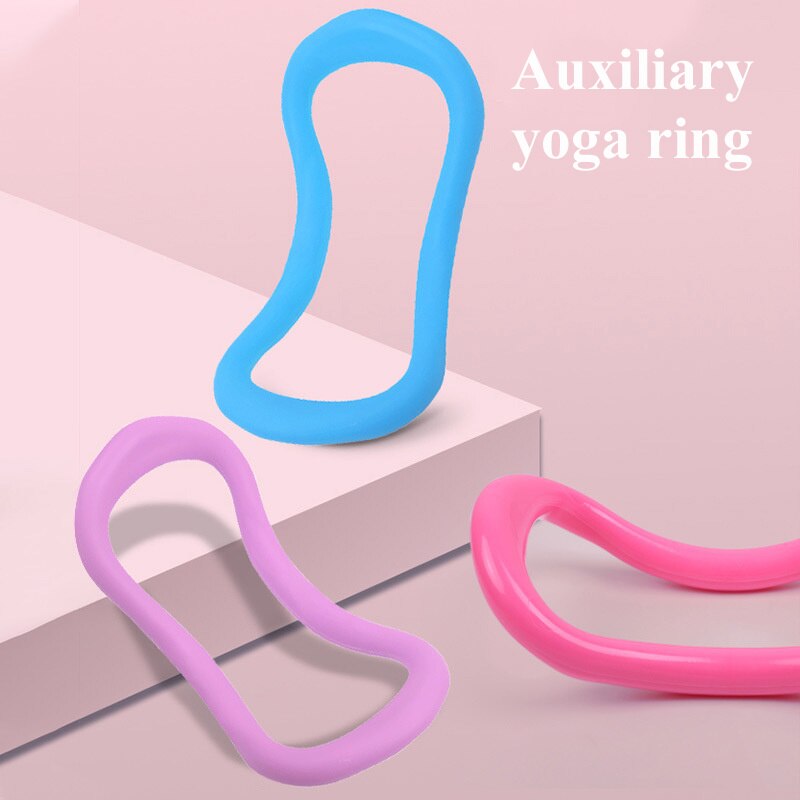Yoga Cirkel Schouder Stretch Yoga Ring Pilates Workout Ring Loop Taille Vorm Pilates Bodybuilding Gym Thuis Training Accessoires