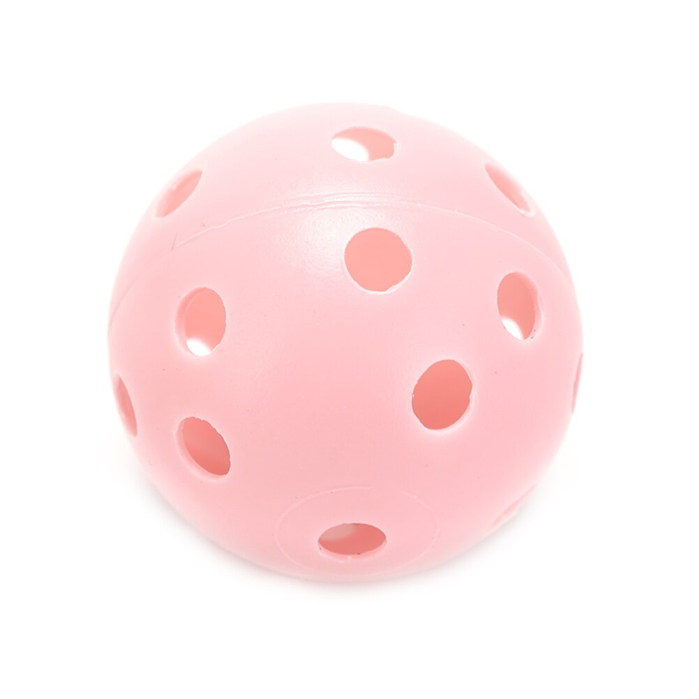 50 stuks draagbare golf oefenballen voor training, whiffle airflow hol voor warming-ups vóór de wedstrijd, lichtgewicht en duurzame golfbal
