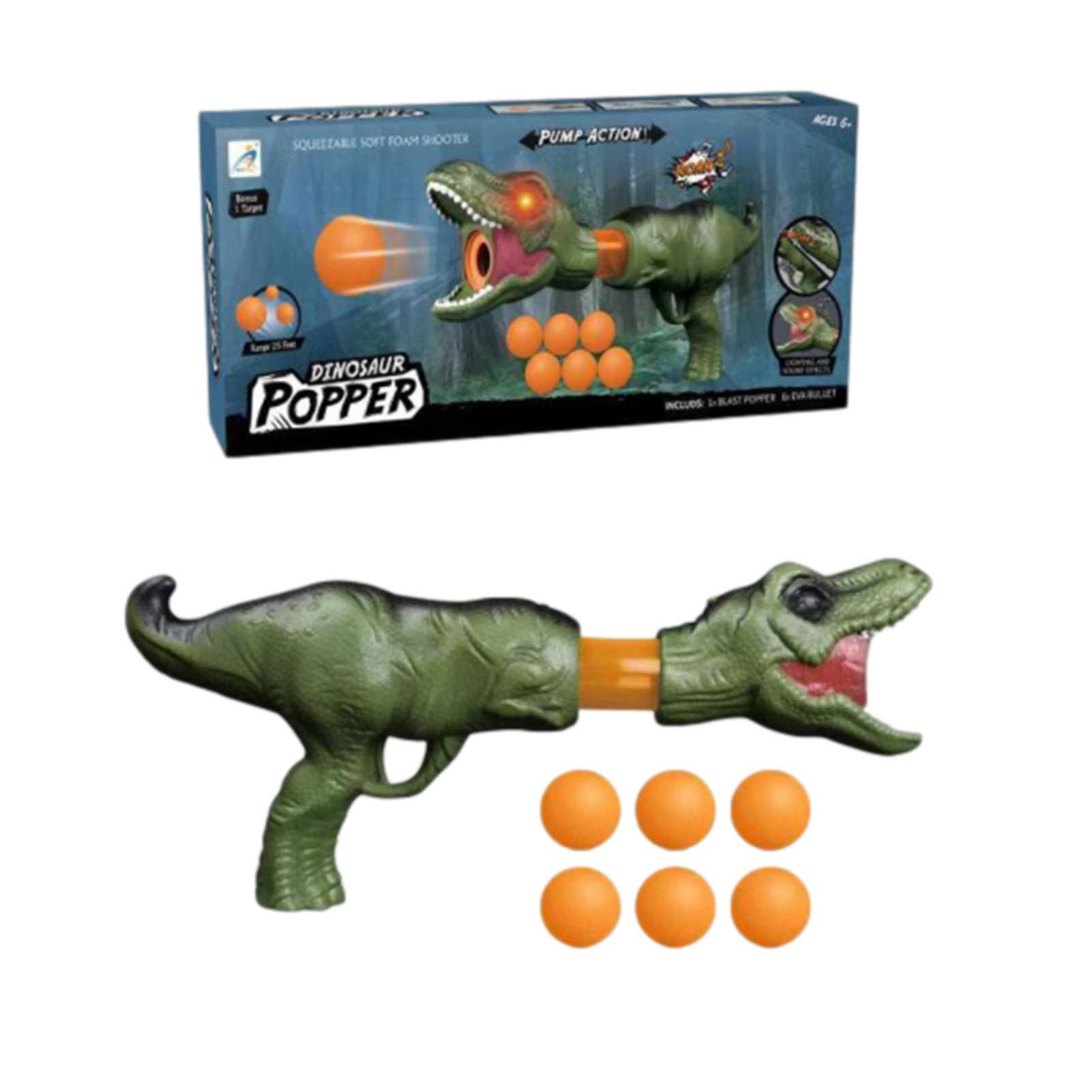 Schieten Speelgoed Set Gemonteerd Concurrerende Dinosaurus Speelgoed: 1