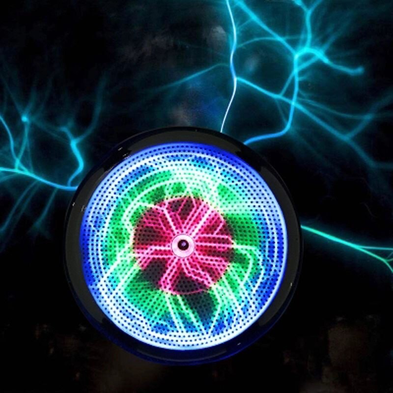 plasma disk sensor belysning tallerken reagere til stemme musikk hjem diskotek fest camping fotturer