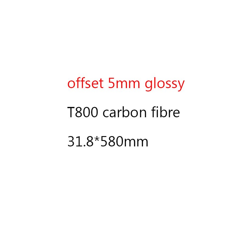 31.8 X 580mm Carbon Fiber Offset Setback Bicycle Seat Post For Brompton Folding Bike 260g Seatpost Load 115kg: offset 5mm glossy