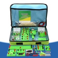 kit di esperimenti di circuito e magnetismo di scoperta di elettricità di base dei laboratori di fisica della scuola per le scuole superiori medie