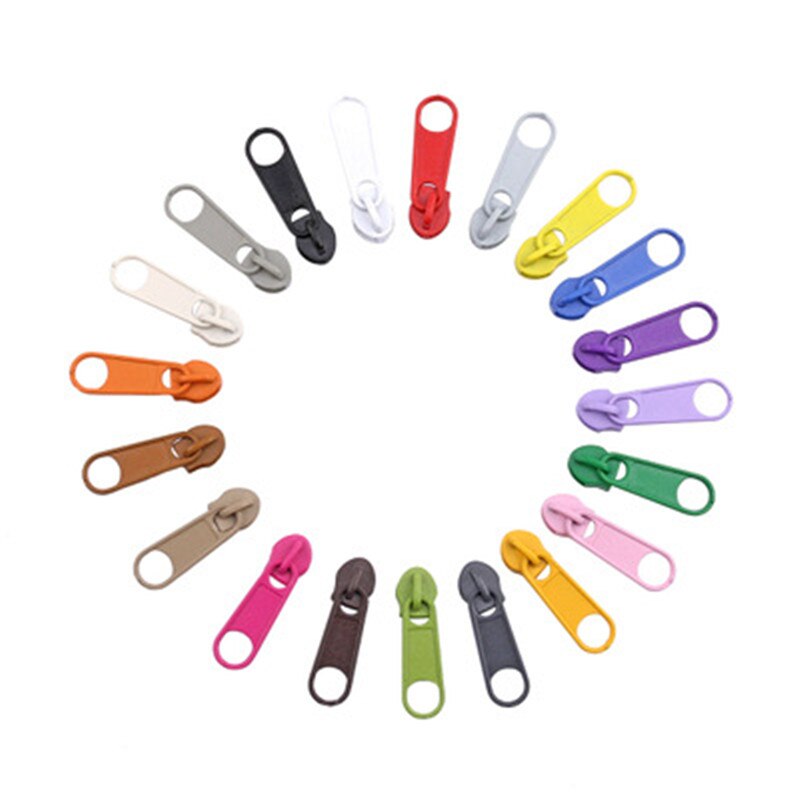 5PCS/Bag Universal Instant Fix Zipper Repair Kit Replacement Zip Slider Teeth Rescue Zippers for Sewing Clothes