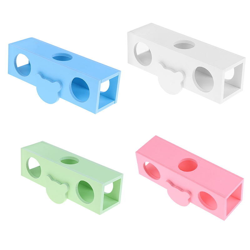 1 Pcs Luxe Hamster Huis Swing Speelgoed Glijbaan Hamsters Nest Loft Bed Kooi Nest Huisdier Egel Kasteel Klim Speelgoed Kleine huisdier Huis