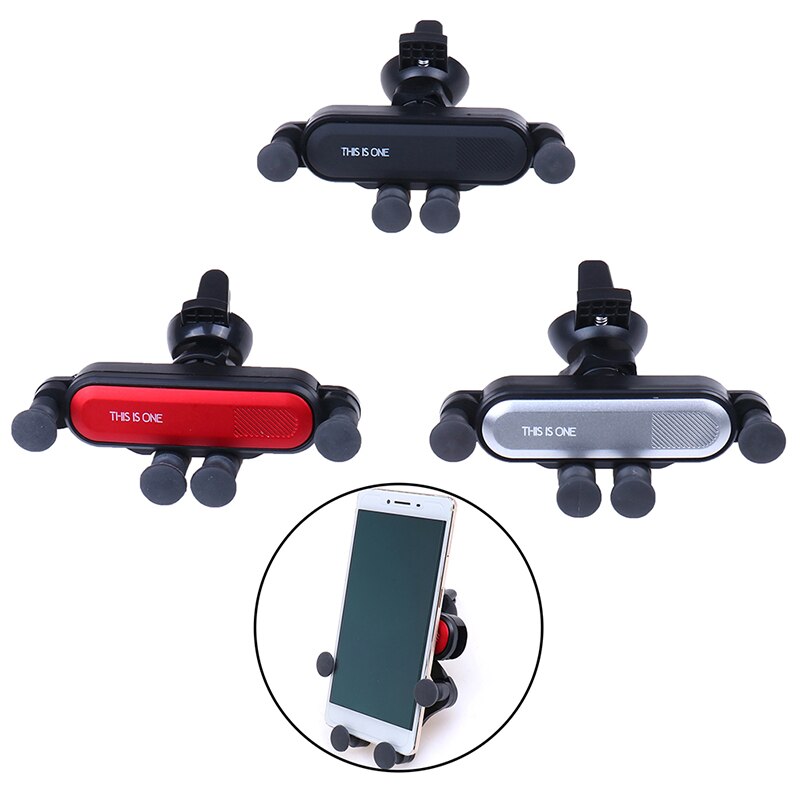 Gravity Car Holder For Phone in Car Air Vent Clip Mount No Magnetic Mobile Phone Holder GPS Stand For iPhone 11 Pro Samsung